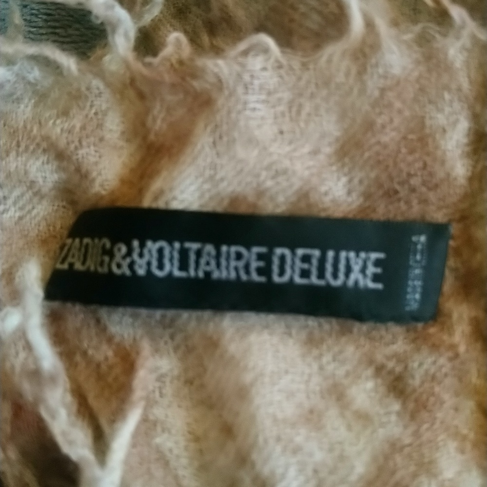 Zadig and Voltaire Python Scarf Pink